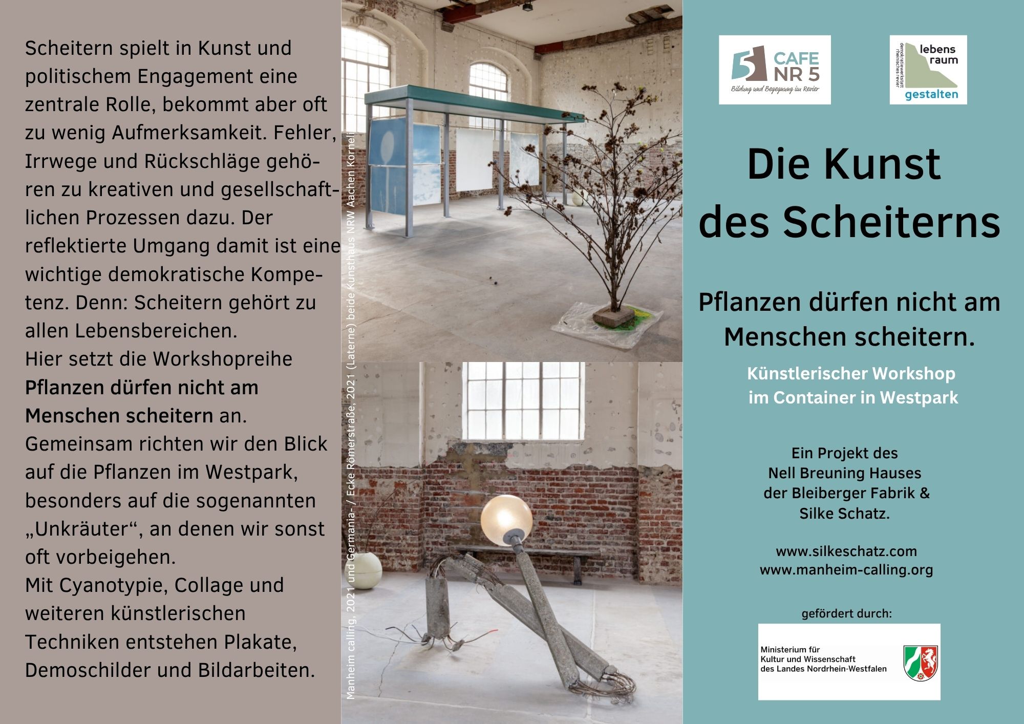 Die Kunst des Scheiterns im Westpark(1)