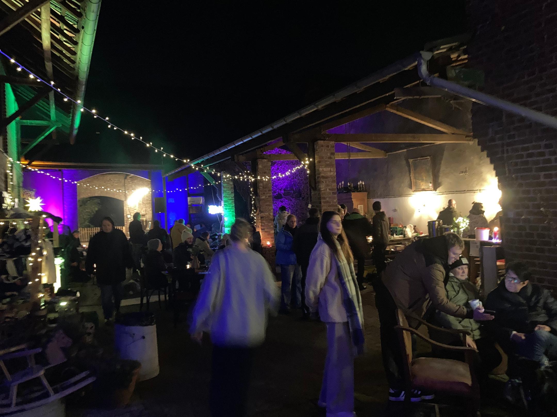 Blick auf den wintermarkt 1