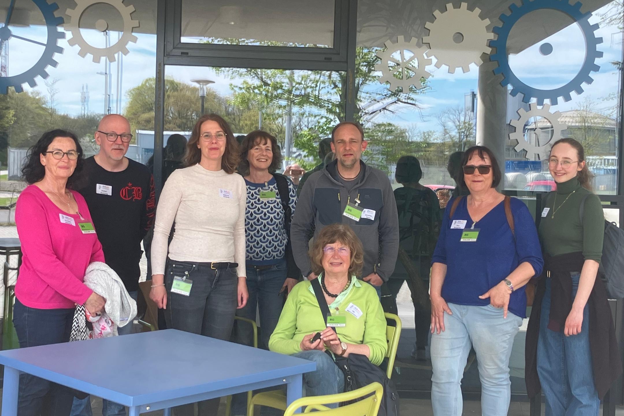 Gruppenbild im Forschungszentrum Jülich