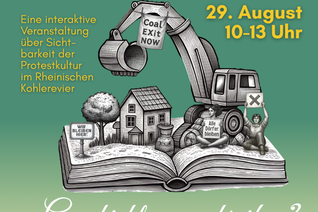 Flyer zur Veranstaltung am 29.08 von 10.00 - 13.00 Uhr im Cafe Nr 5