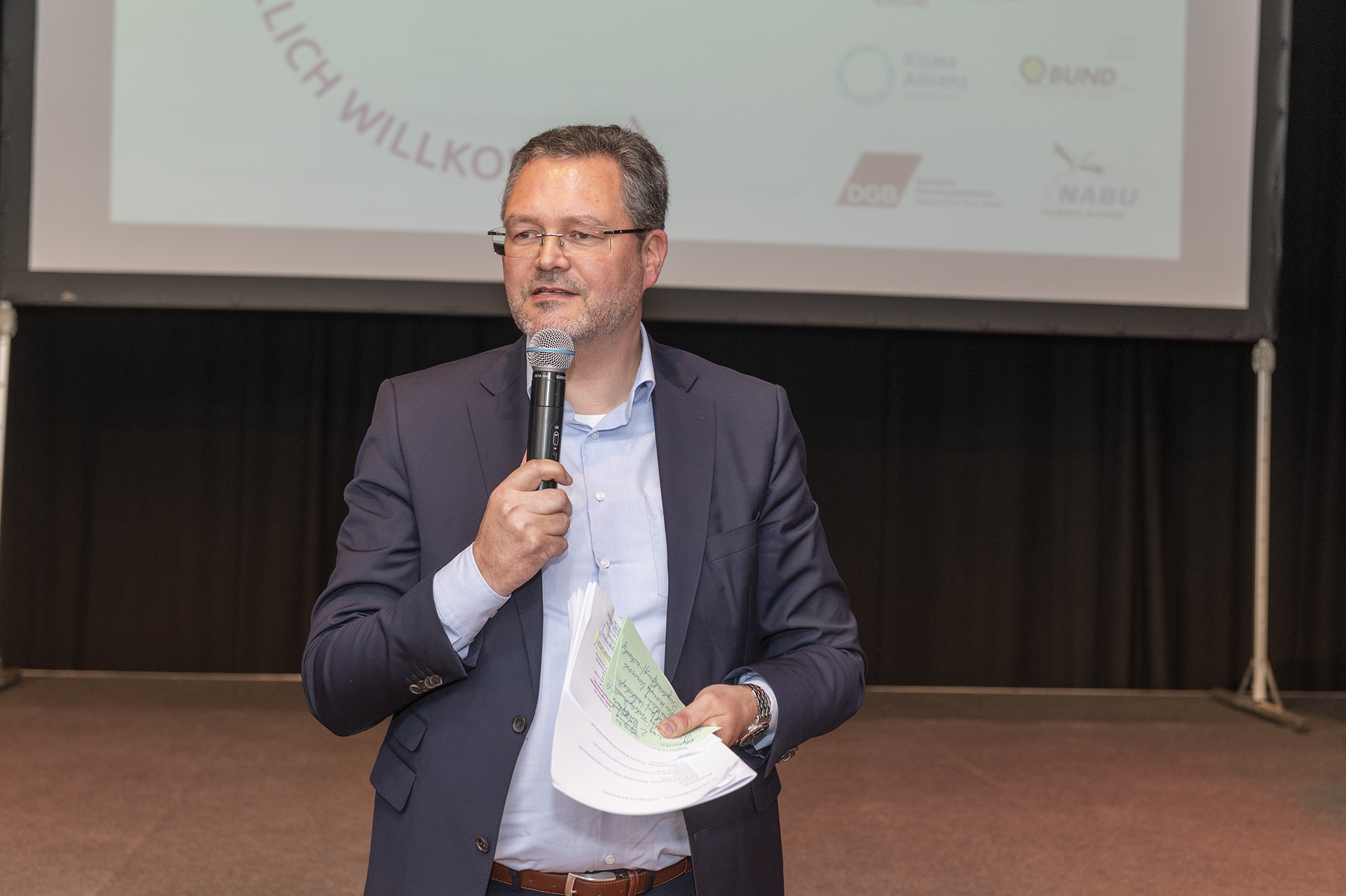 Bodo Middeldorf, Geschäftsführer der Zukunftsagentur Rheinisches Revier, unterstrich seinen Willen, die Bevölkerung stärker einzubeziehen.